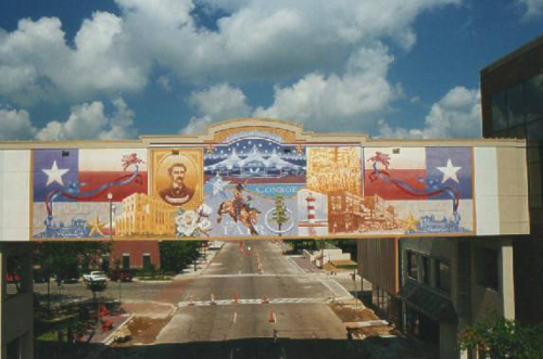 Historical mural
